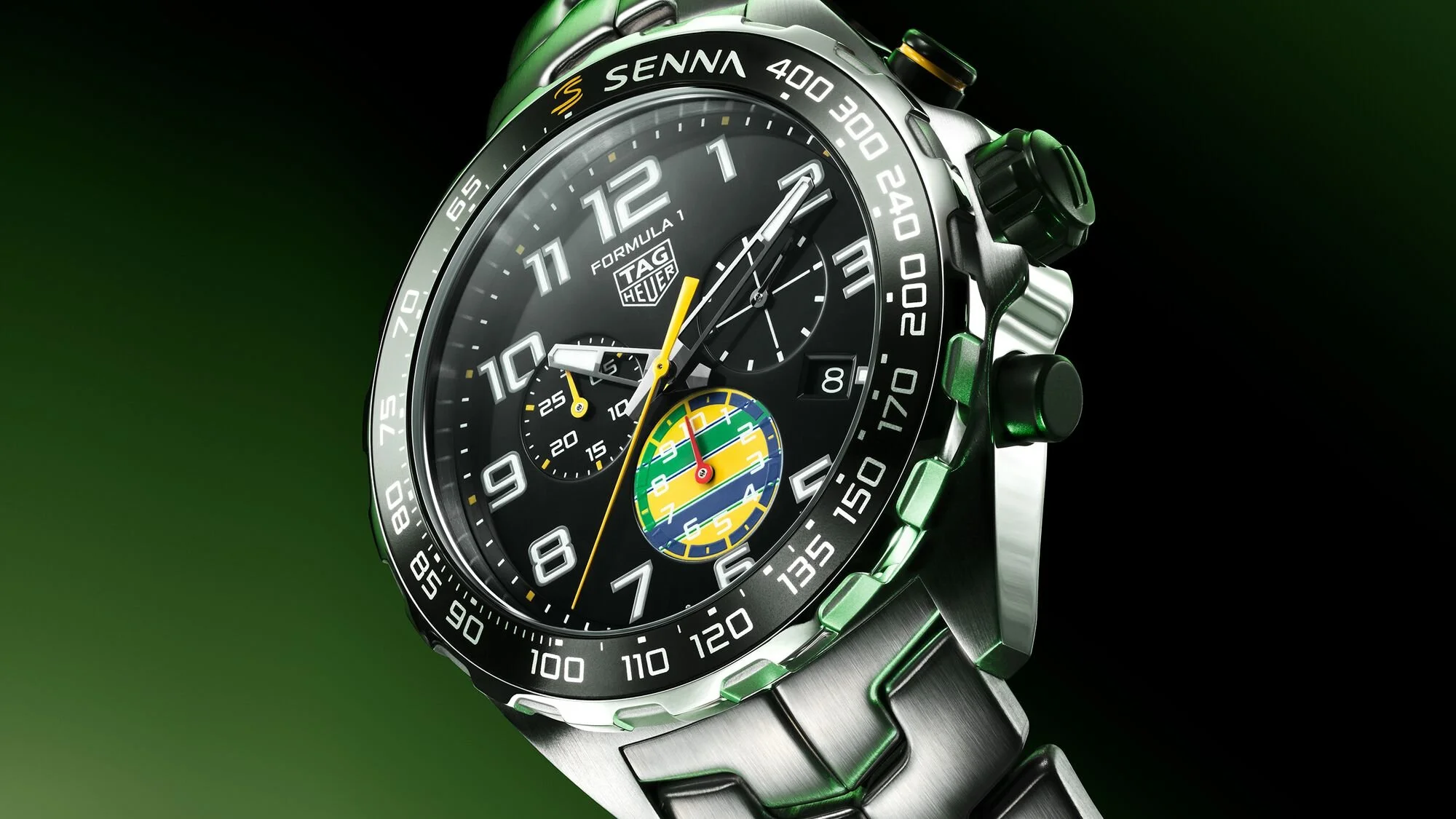 TIME, PRECISION, AND THE SPIRIT OF SENNA AT TAG HEUER — Numéro